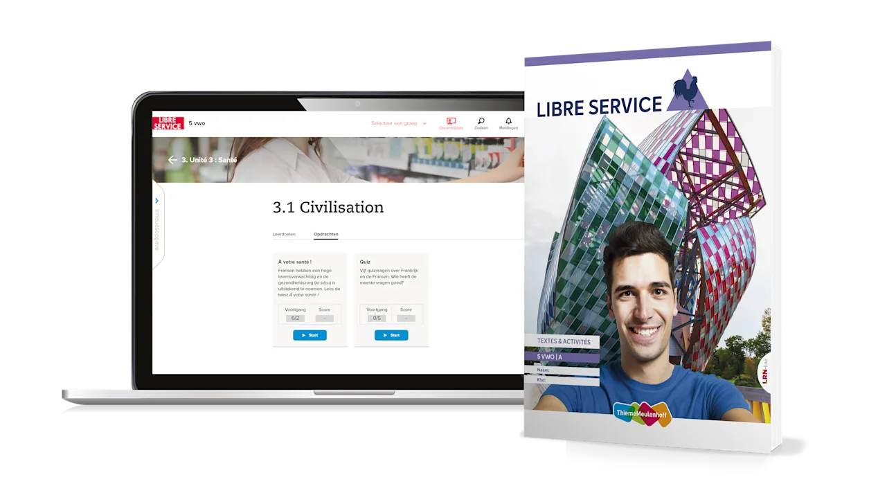 Libre Service bovenbouw | Methode Frans | ThiemeMeulenhoff