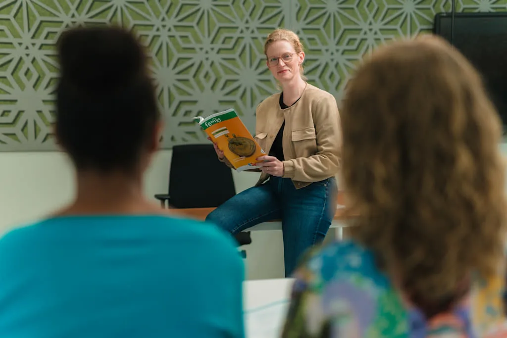 Afbeeldingen trainingen - marktgroeppagina vo