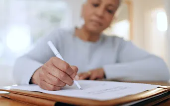 Schrijven in Nederland - formulier invullen