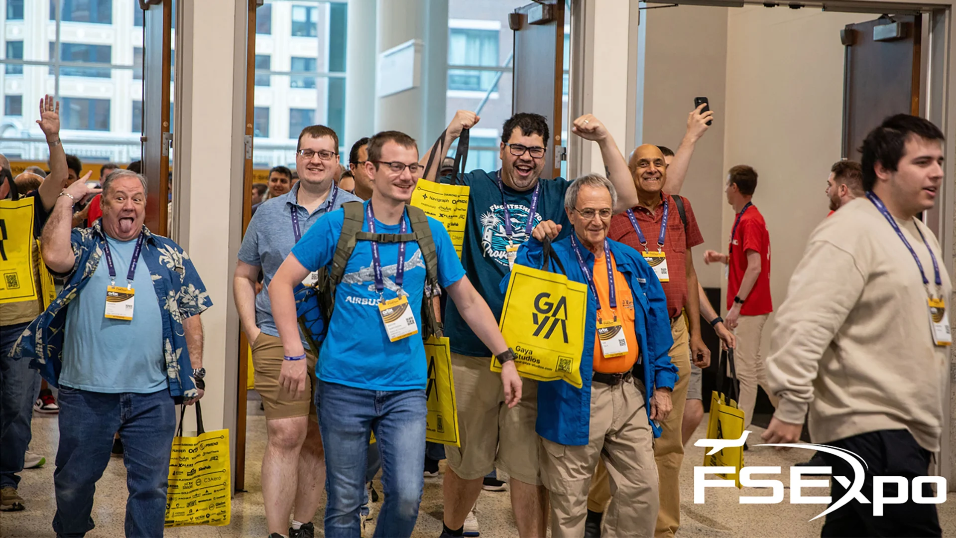 FlightSimExpo 2025 Exhibit Hall