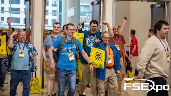 FlightSimExpo 2025 Exhibit Hall