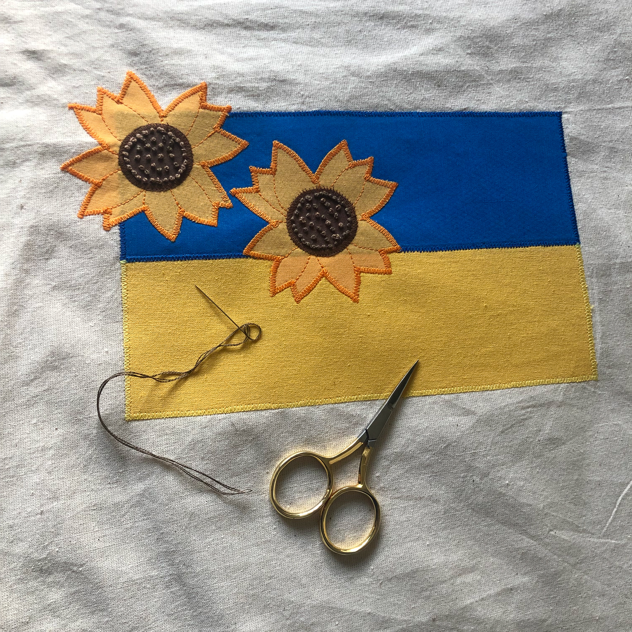 Cutting Out The Fabric Pieces