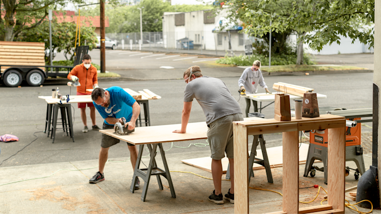 Making the Parklets
