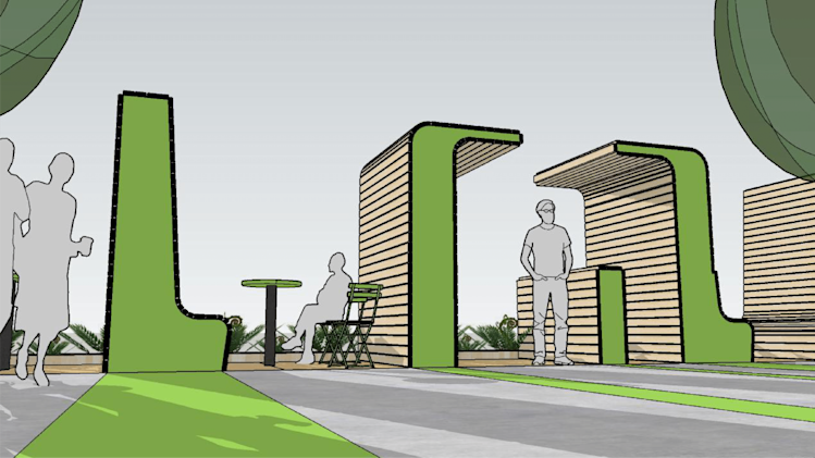 Parkletes Render