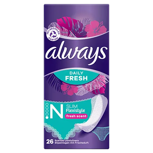 Always Daily Fresh Flexistyle Slim Pantyliners