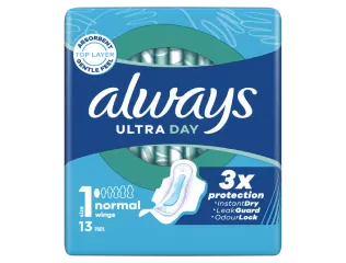 Always Ultra Day period pads