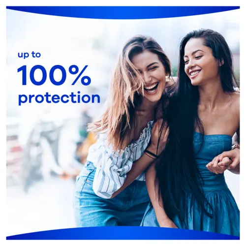 Up to 100% protection