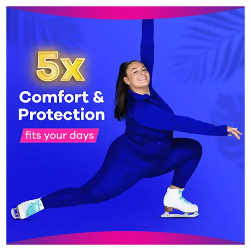 5x comfort and protection to help you feel nothing but protected