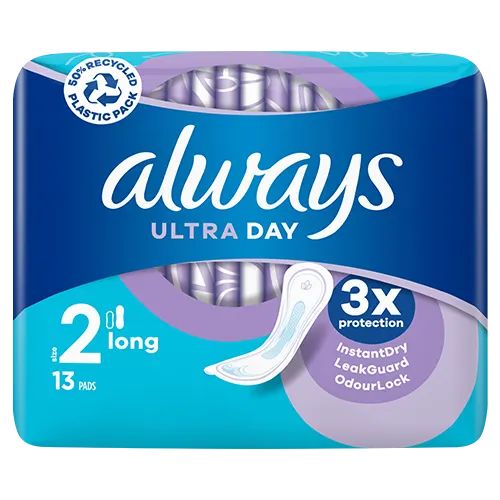 Always Ultra Day Long (Size 2) Sanitary Pads 13ct