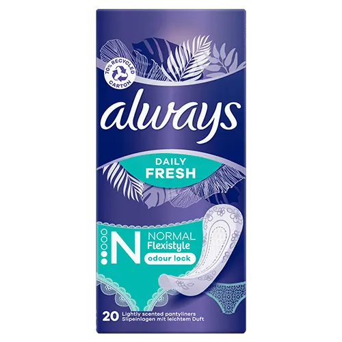 Always Daily Fresh Flexistyle Normal Pantyliners