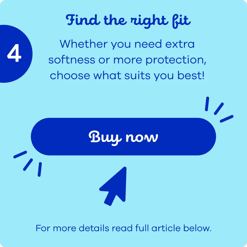 Buy now the mestrual product that suits you best and or read full article below