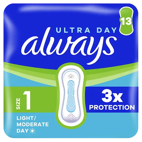 Always Ultra Day Normal (Size 1) period pads