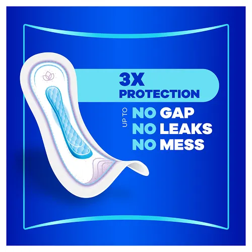 Always Ultra Day period pad absorbs period gushes instantly to keep you dry