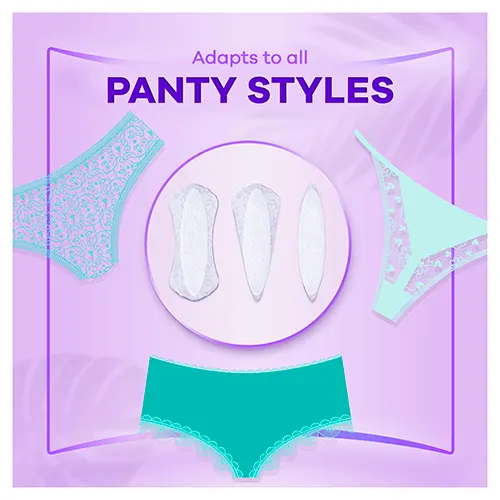 Adapts to all panty styles Flexistyle Slim