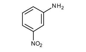 3-Nitroaniline structure.png