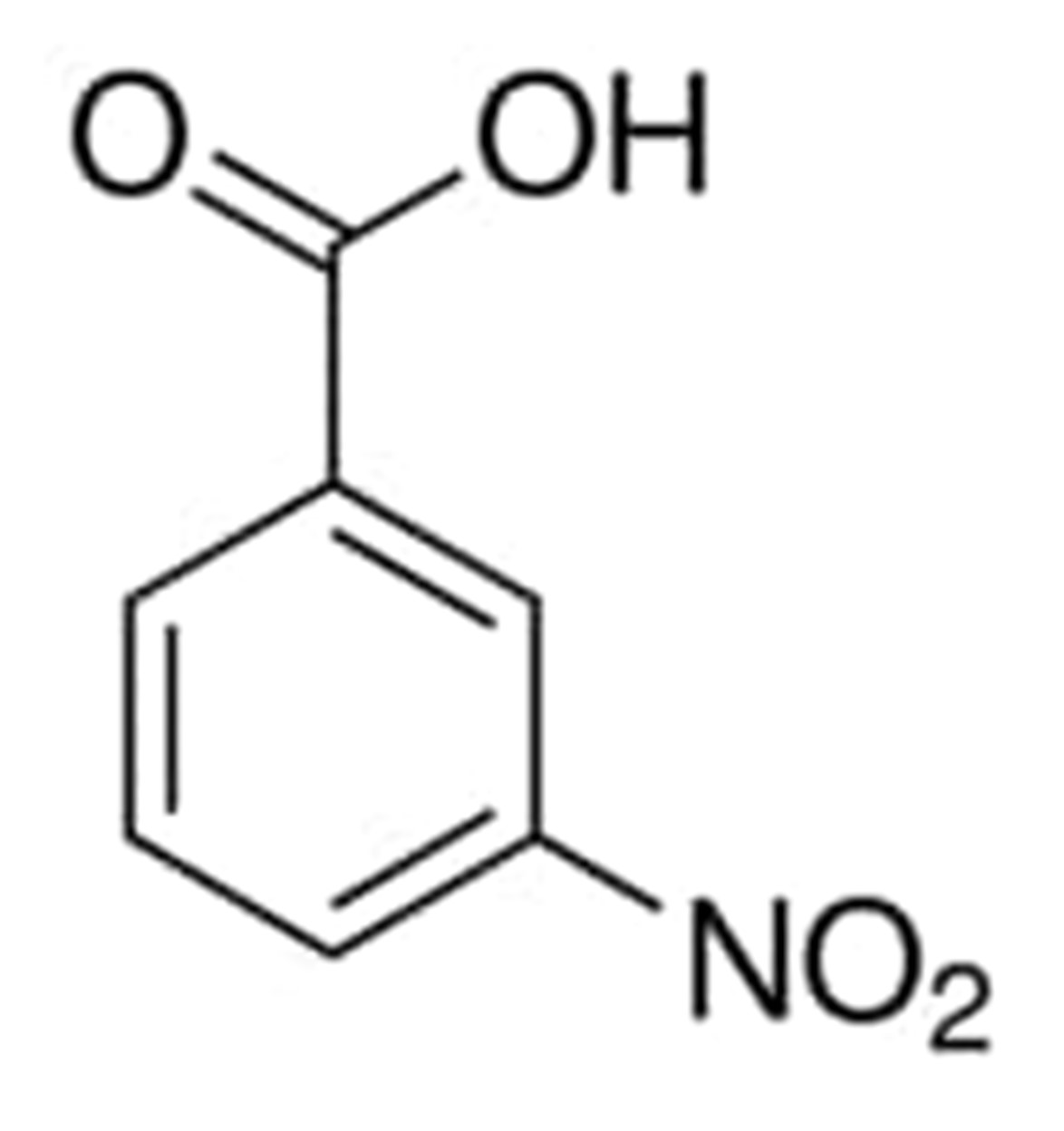 3-Nitrobenzoic acid structure