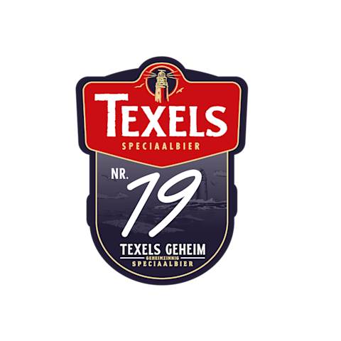 Buiketiket van Texels Geheim nummer 19