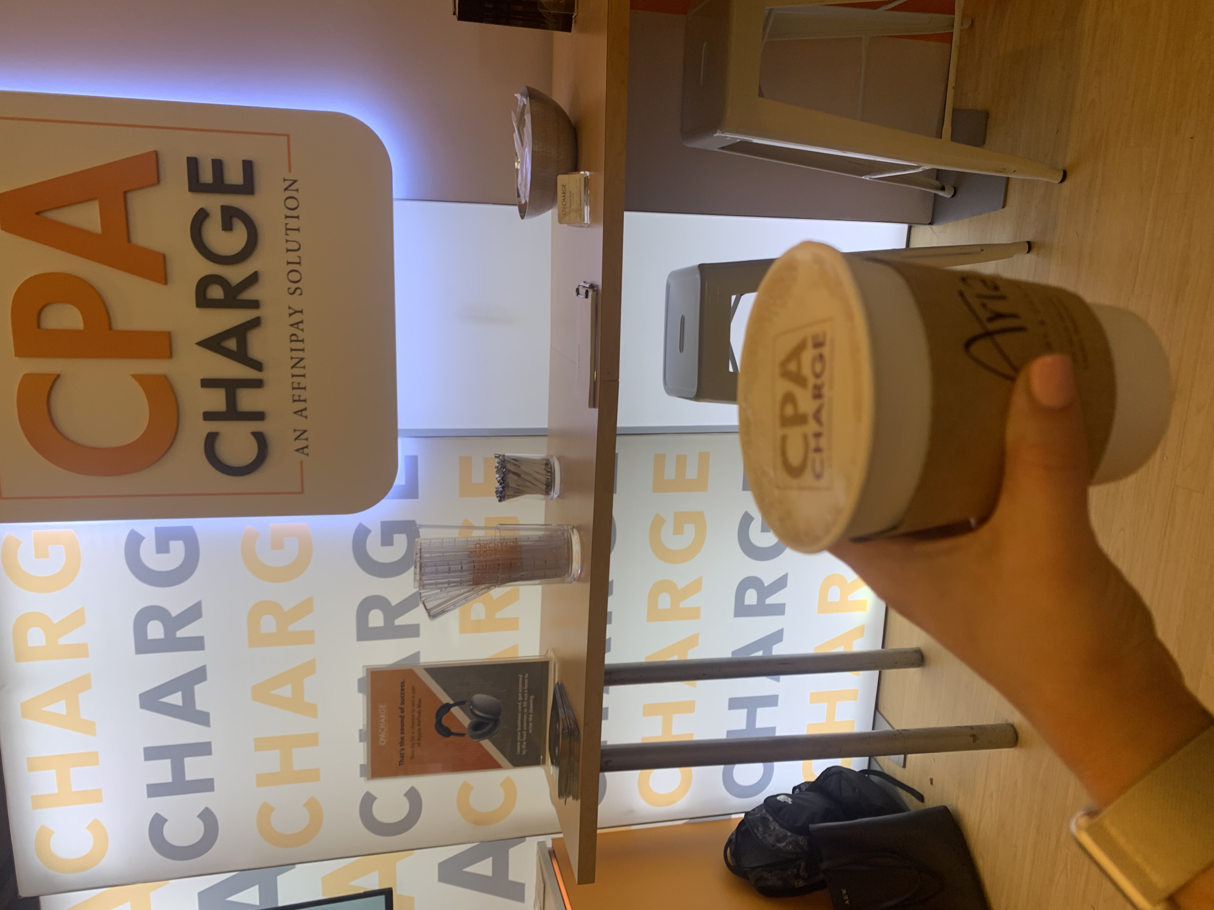 CPACharge Coffee Cup