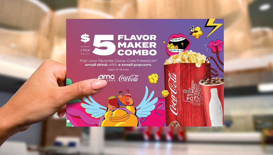 AMC Theatres AMC + CocaCola Flavor Make It. , Retail AMC Theatres