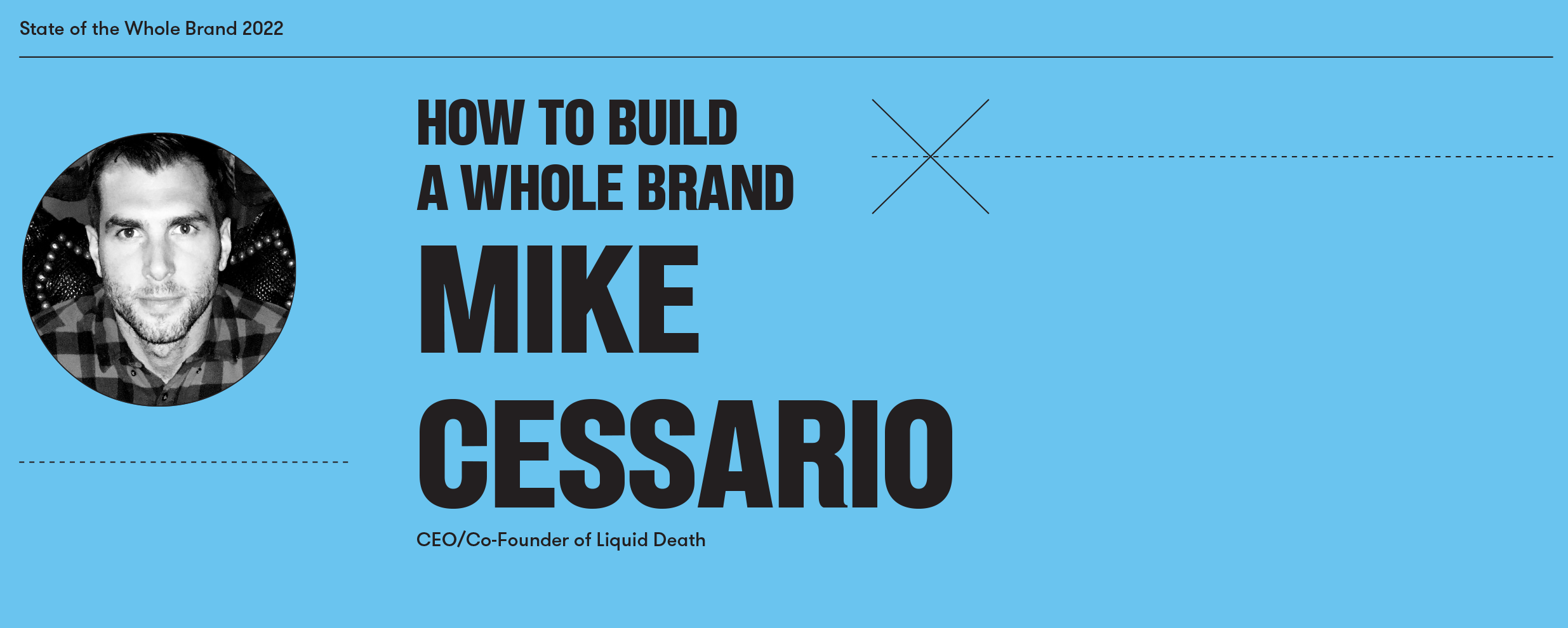 How to build a whole brand  Q+A with Mike Cessario - Wide