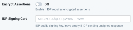 SSO-Encrypt Cert