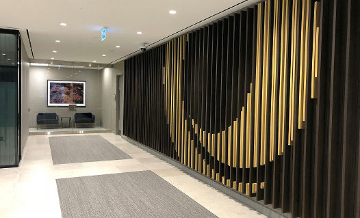 EY Tower Reception Wall