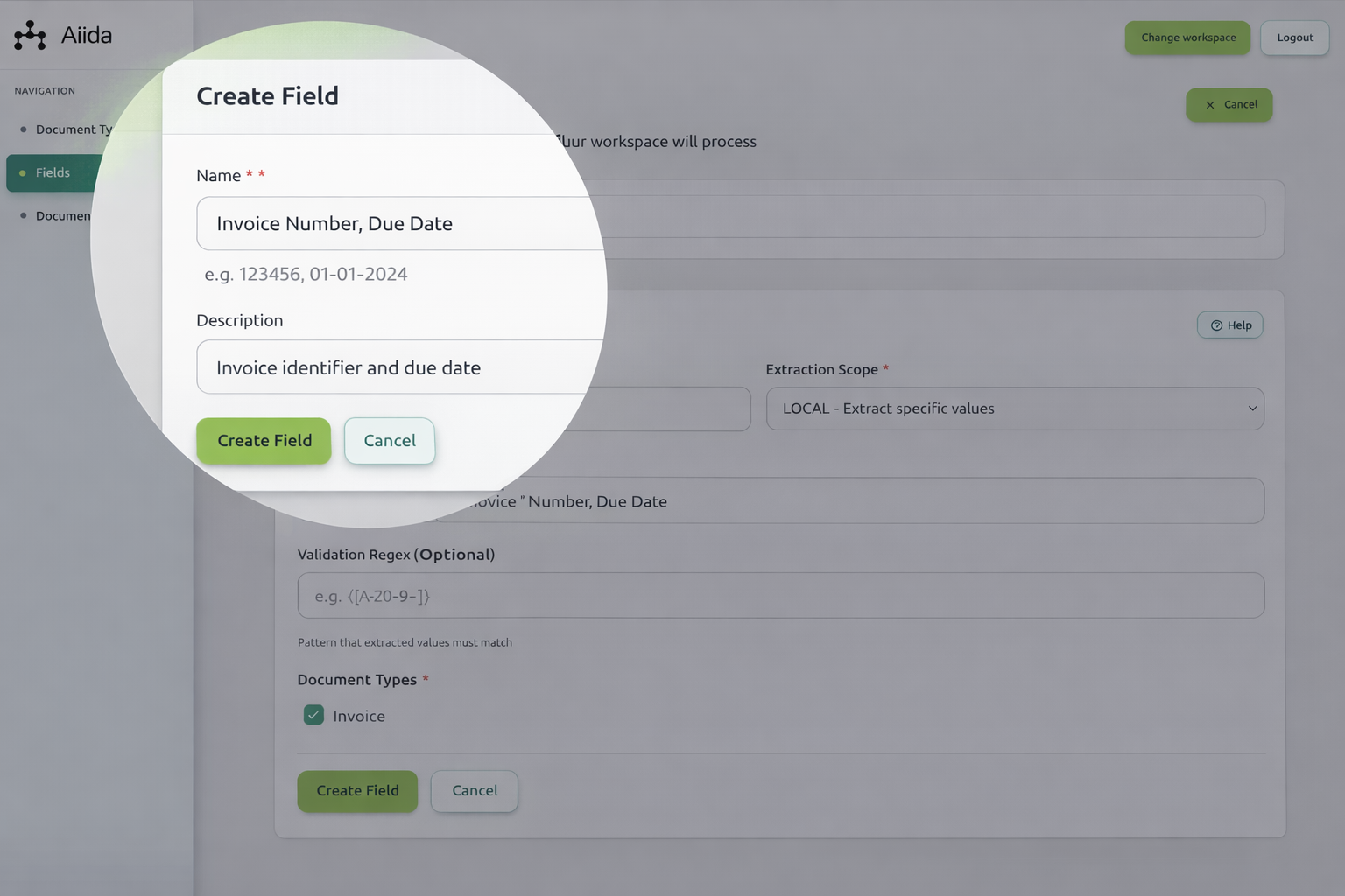 Define Data Points and Logic