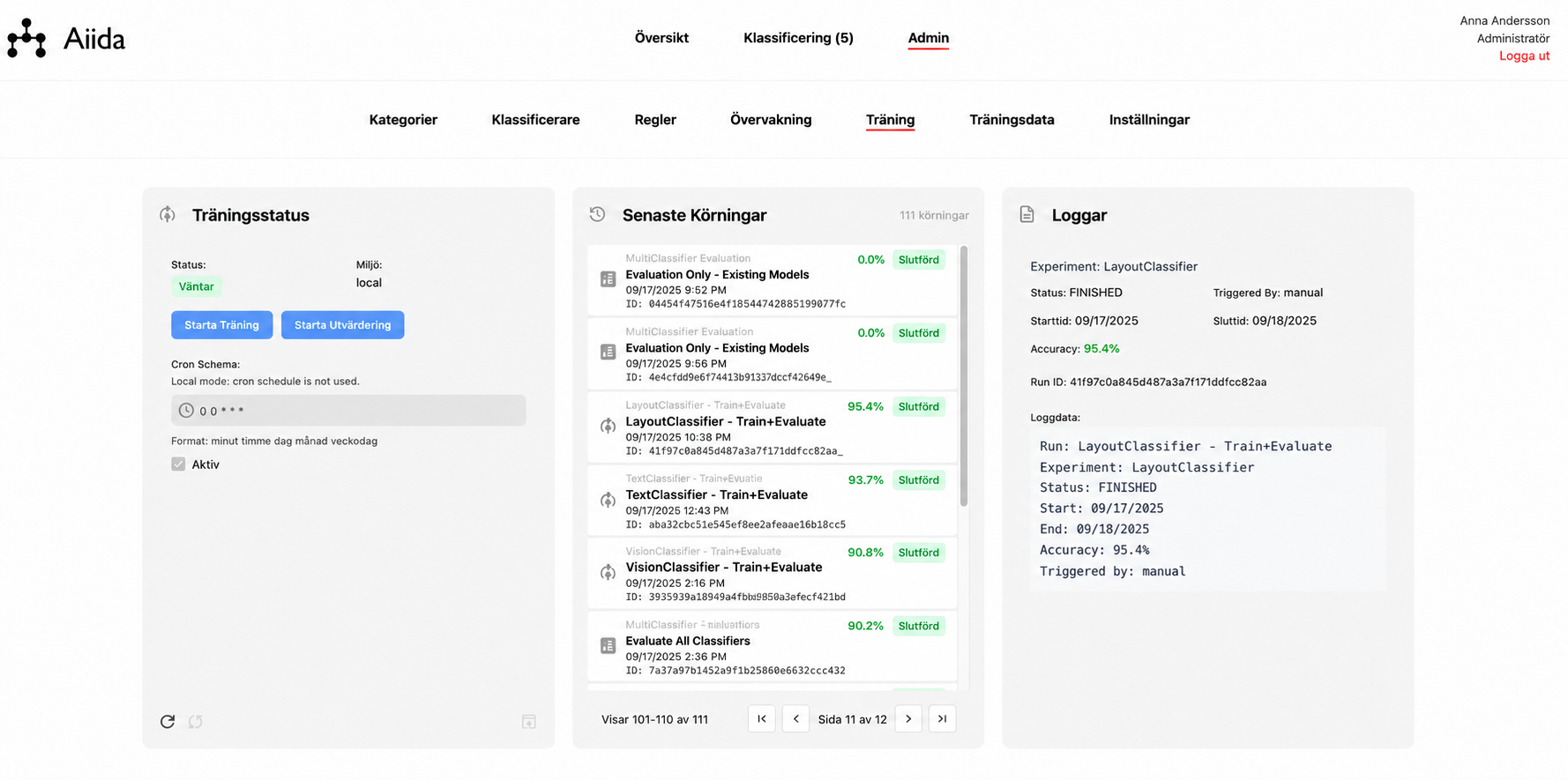 Aiida Healthcare Interface