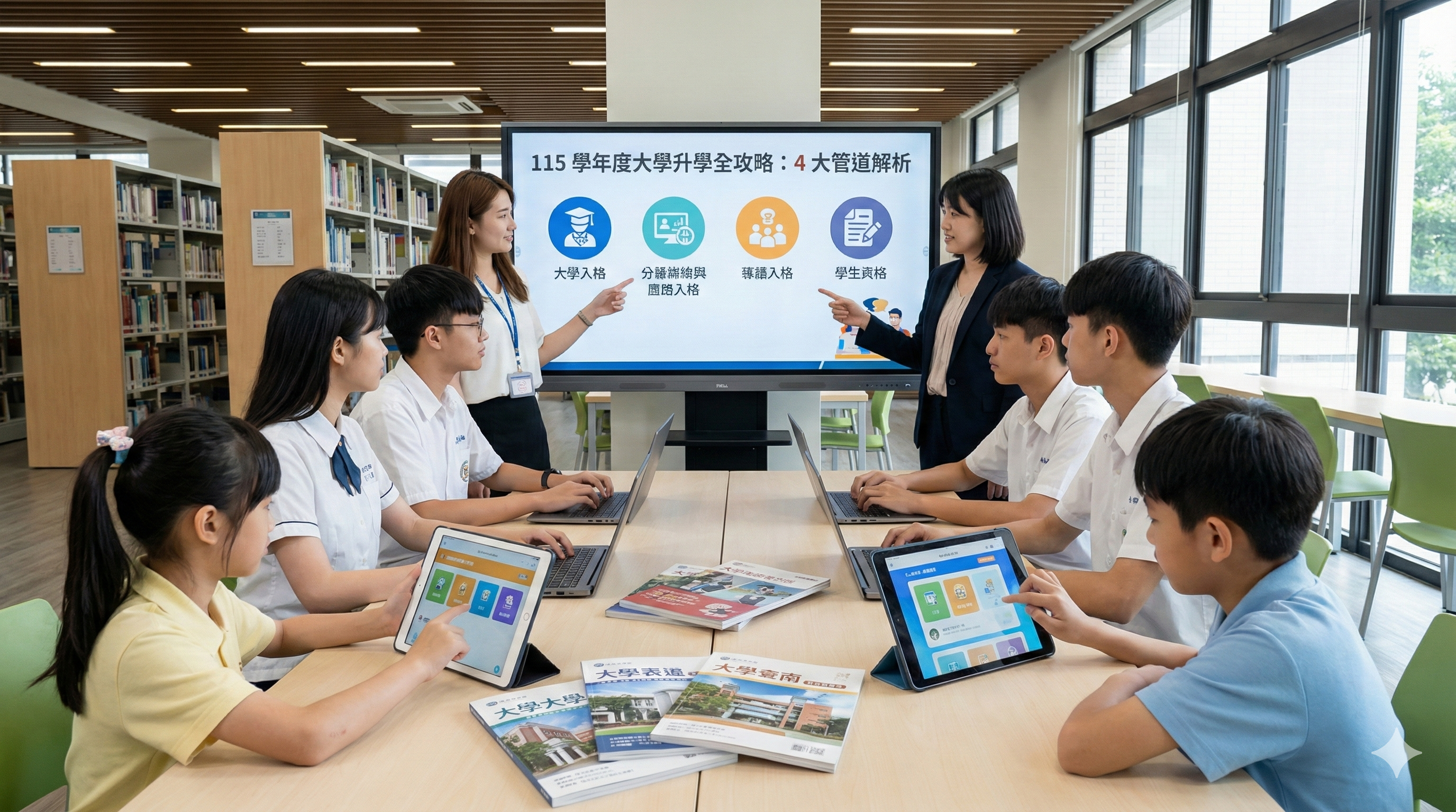 115 學年度大學升學4 大管道全攻略