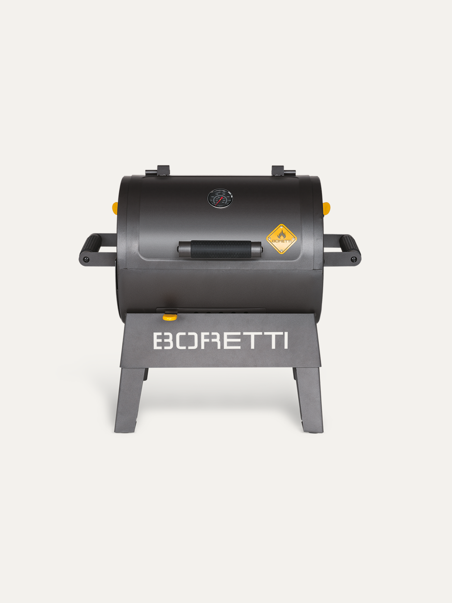 In de genade van schouder bang Boretti | Terzo - Houtskool barbecue on-the go