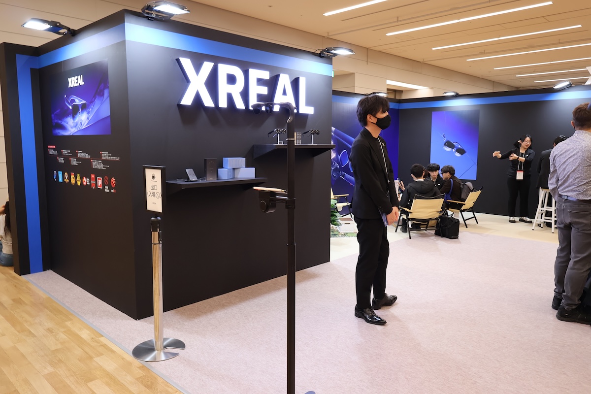 XREALのブース