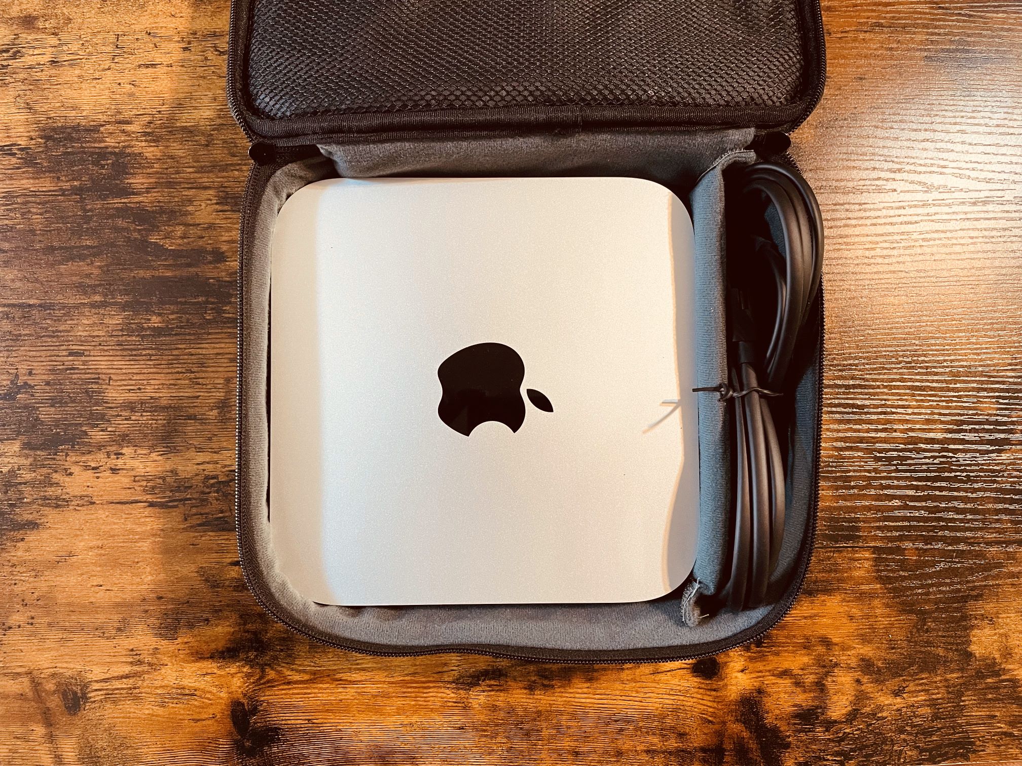 Mac mini fits perfectly