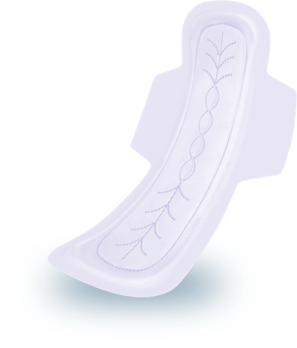 Stayfree secures with leakage through night pad