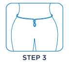 Carefree Sanitary Napkins Directions - Step 3