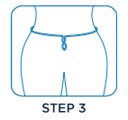 Carefree Sanitary Napkins Directions - Step 3