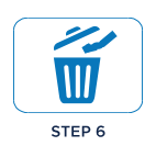 Carefree Sanitary Napkins Directions - Step 6