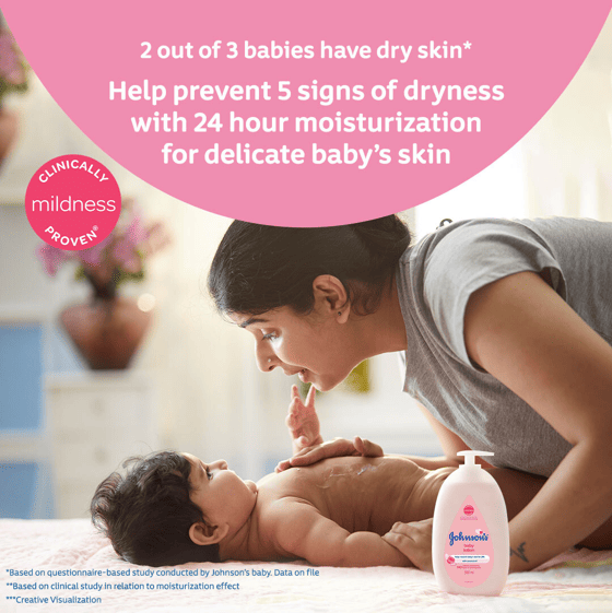 Johnson’s® Baby Lotion image 3