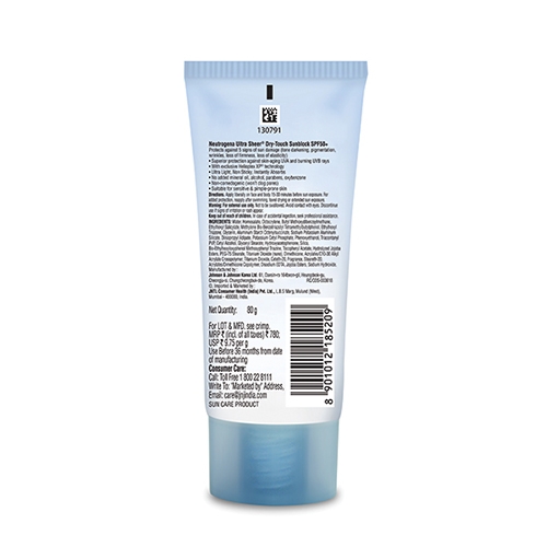 Neutrogena® Ultra Sheer Dry Touch Sunblock SPF 50+ 80ml