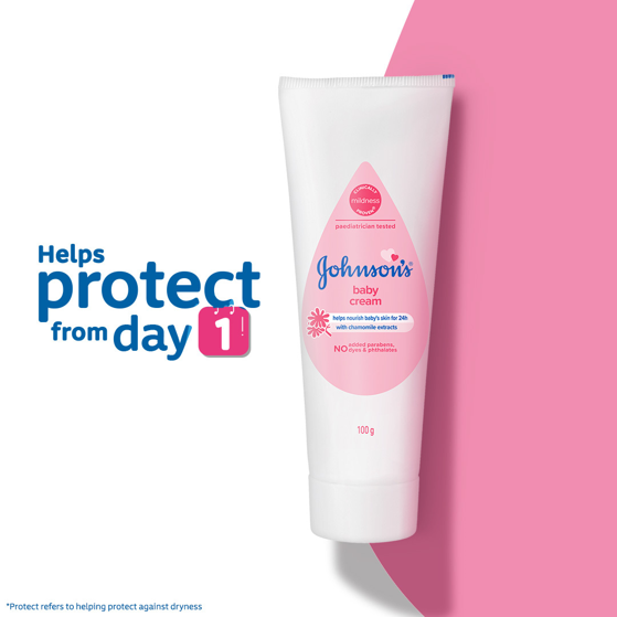 Johnson’s® Baby Cream image 1