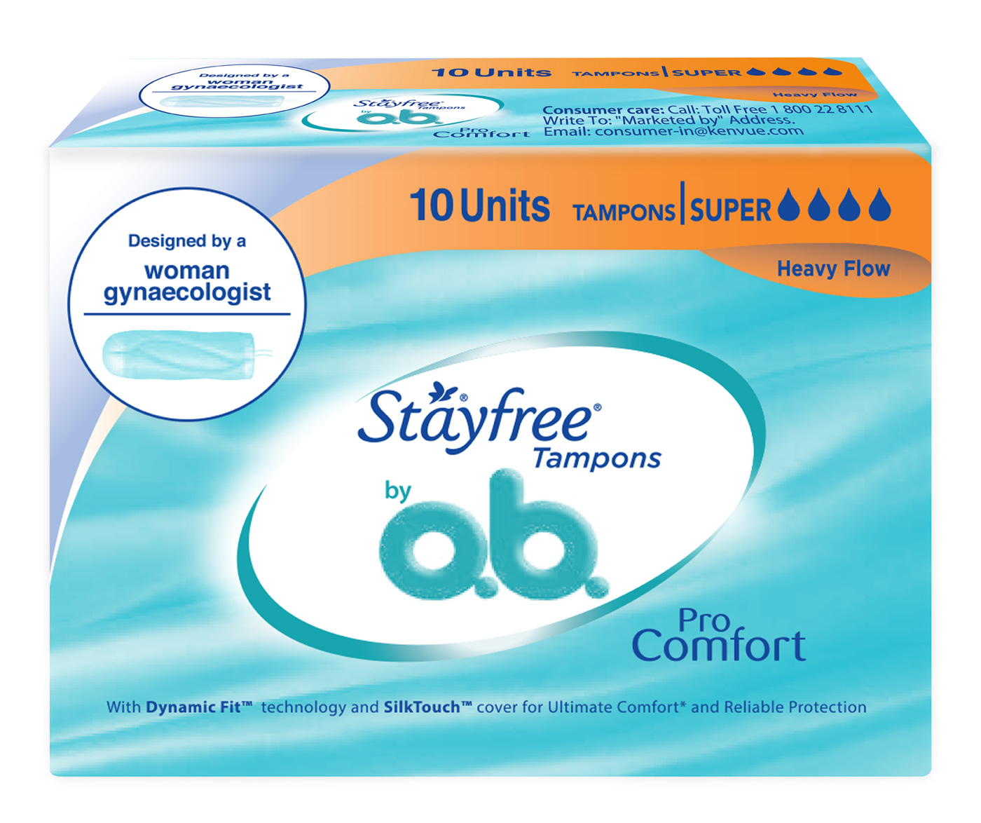 Stayfree tampons by OB