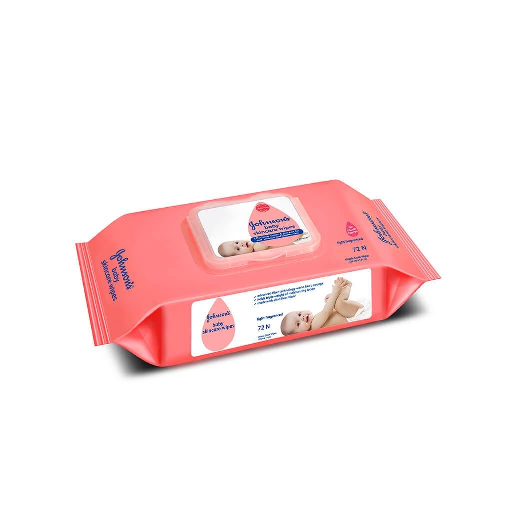 JOHNSON'S® Baby Skincare Wipes image 2