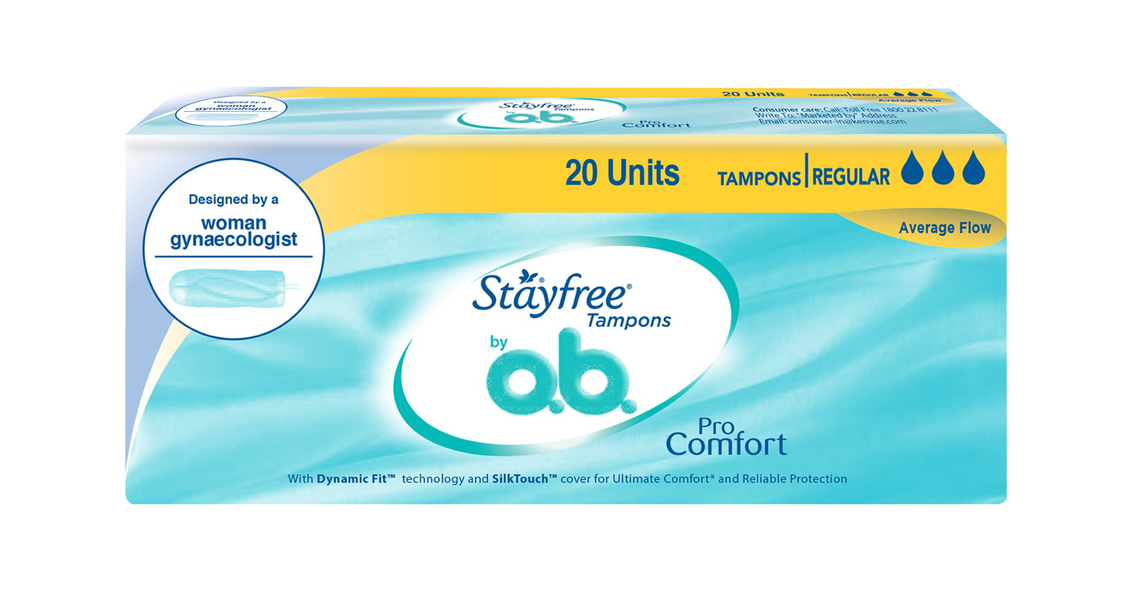 Stayfree tampons by OB