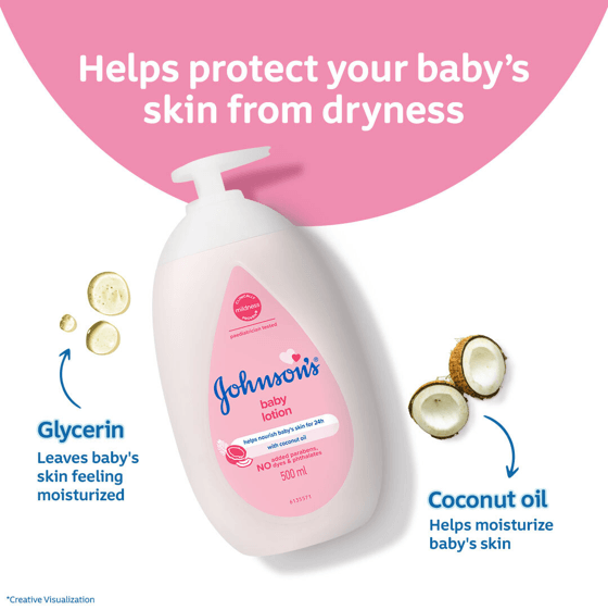 Johnson’s® Baby Lotion image 4