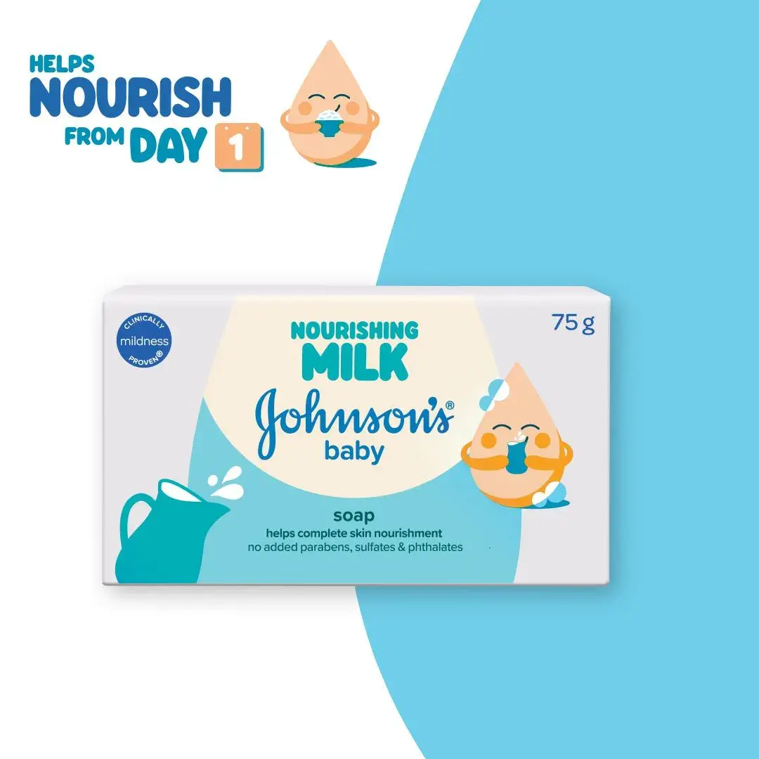 Johnson’s® Baby Milk Soap image 1