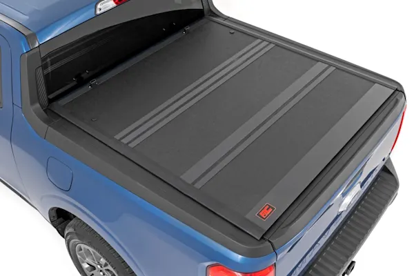 Hard Low Profile bed cover installed on a Ford Maverick