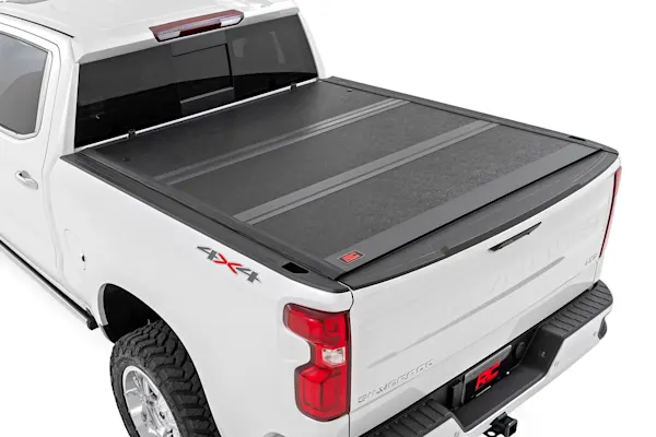 Hard Low Profile bed cover installed on a Chevy Silverado