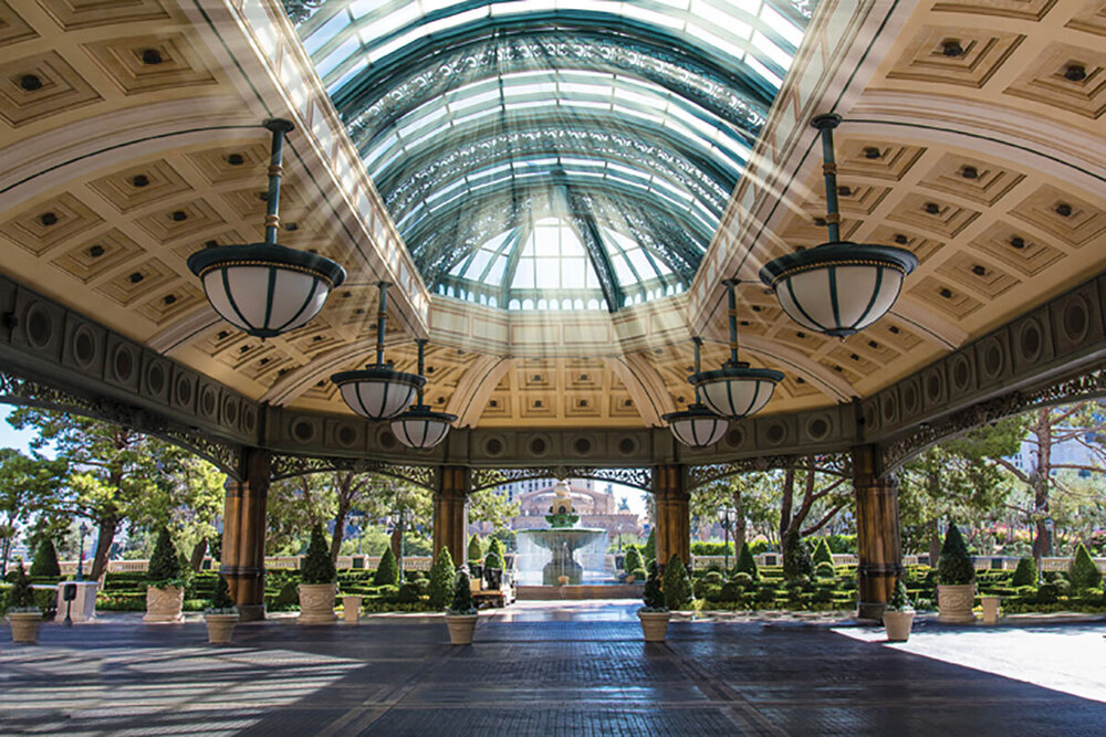 Bellagio entrance