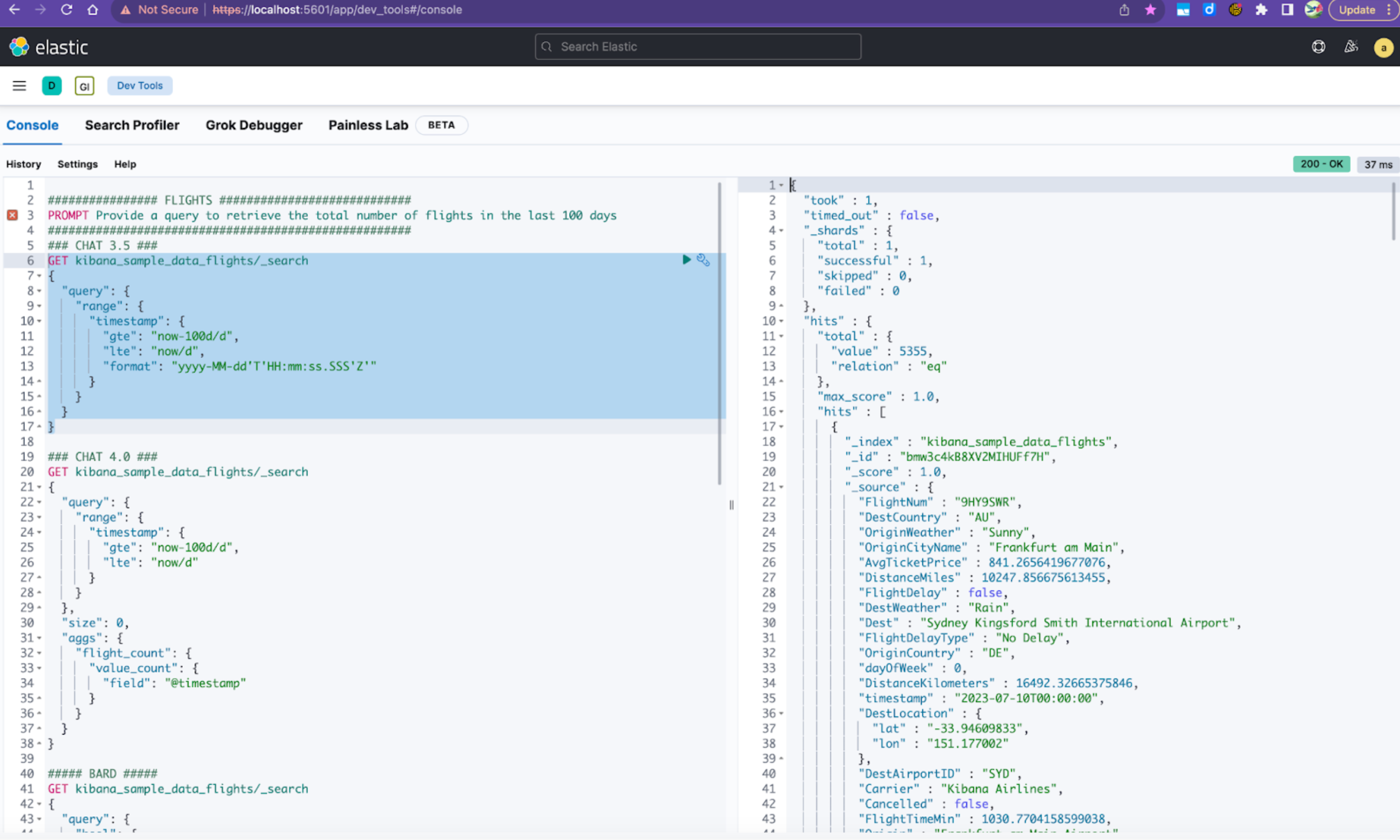 LLM Execute Queries