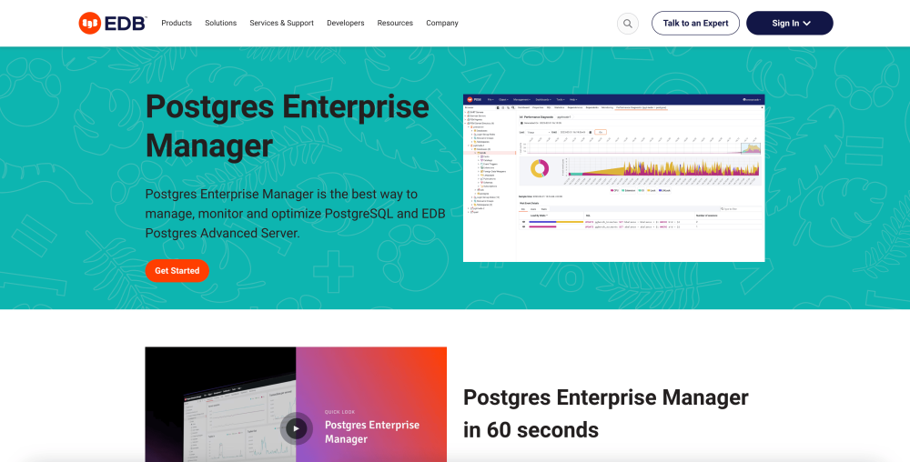 EDB Postgres Enterprise Manager