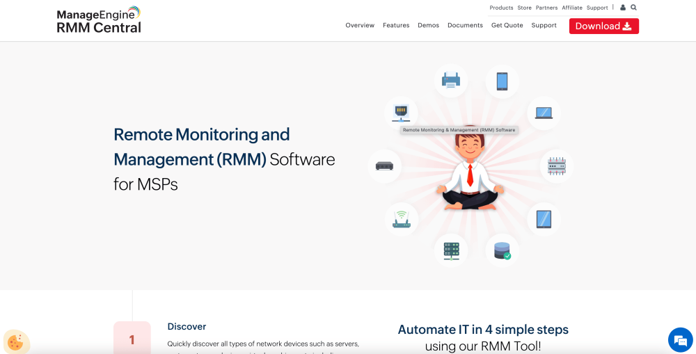 ManageEngine RMM Central